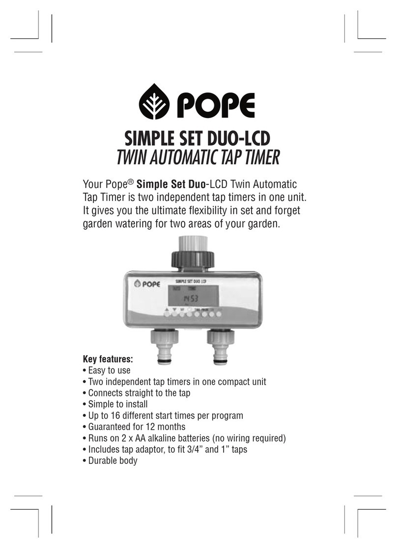 Pope Simple Set Duo-LCD operating instructions