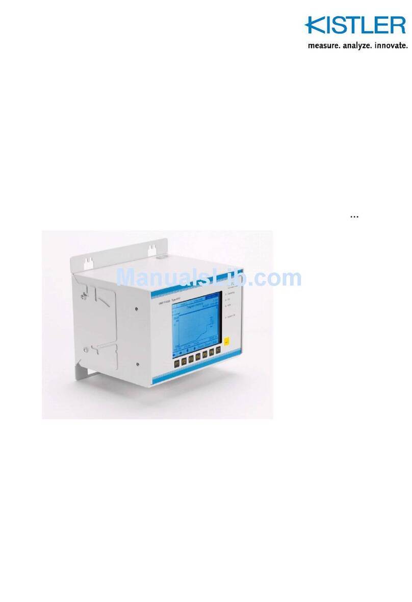 Kistler dmf-p a300 instruction manual
