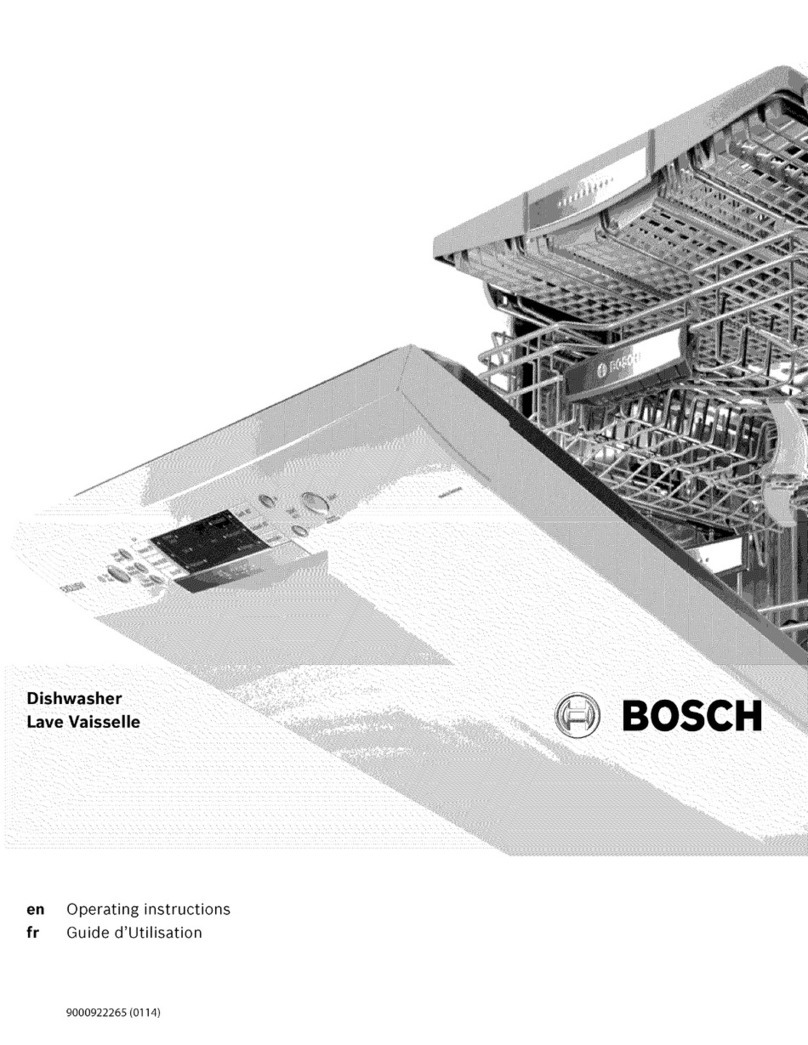 Bosch SHE9PT55UC User manual