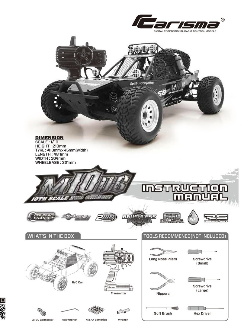 Carisma m10db instruction manual