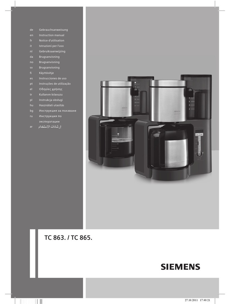 Siemens TC865 series User manual