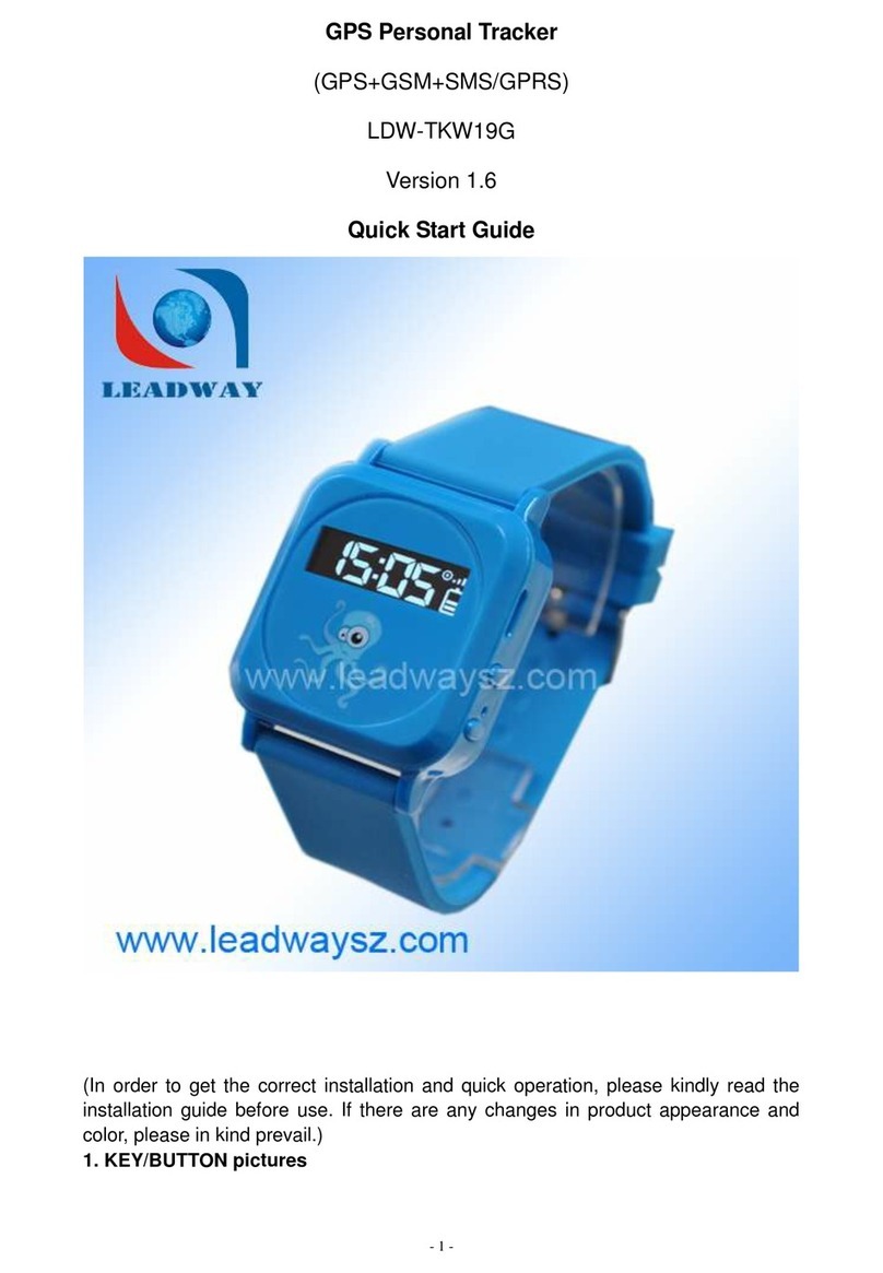 Leadway LDW-TKW19G quick start guide