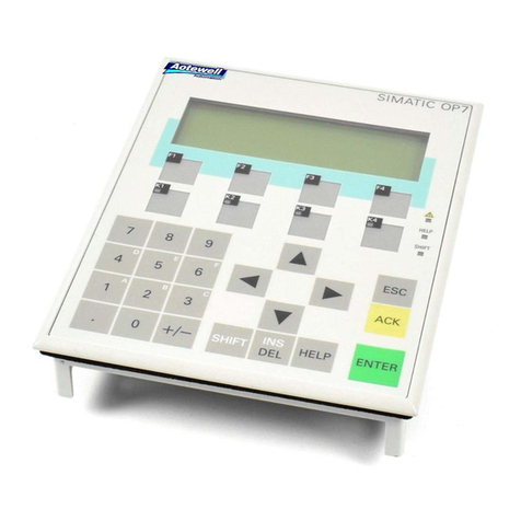 Siemens simatic hmi op7 Technical Document