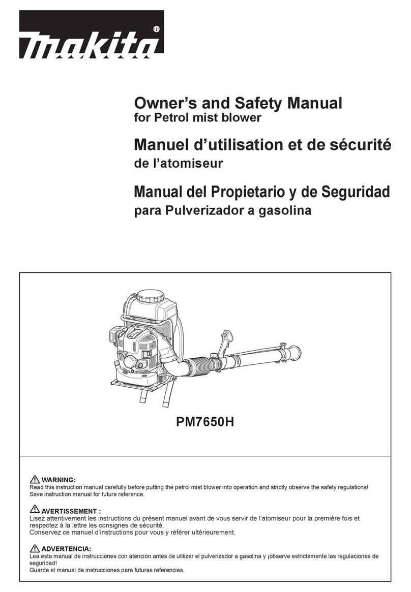 Makita PM7650H Owner's and safety manual Makita PM7650H Owner's and safety manual