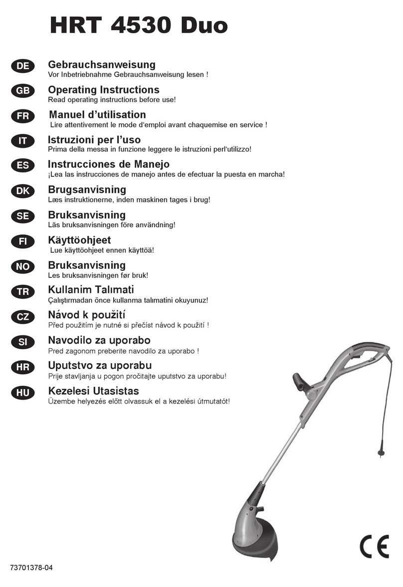 Hurricane HRT 4530 Duo operating instructions