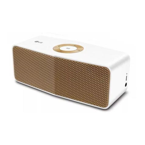 LG music flow p5 Simple manual