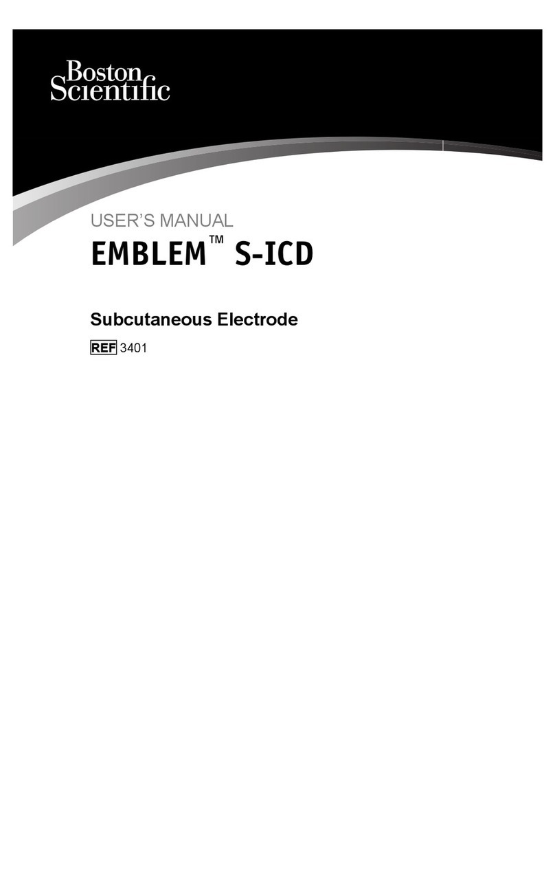 Boston Scientific EMBLEM S-ICD user manual