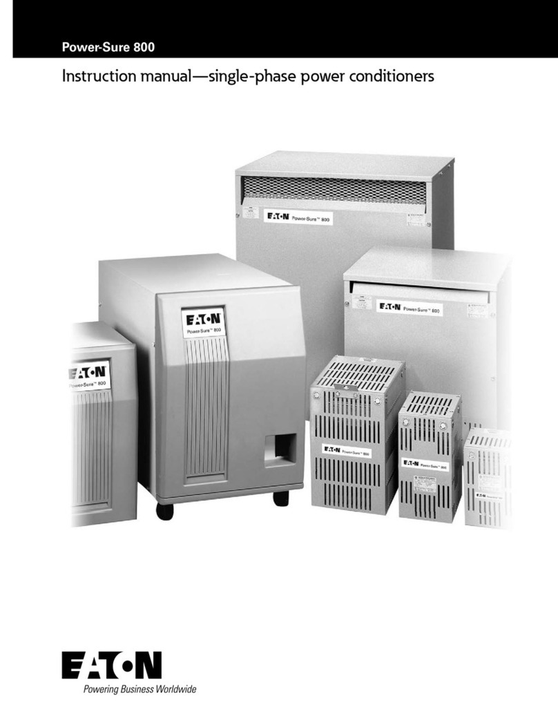 Eaton T800R-00500 User manual