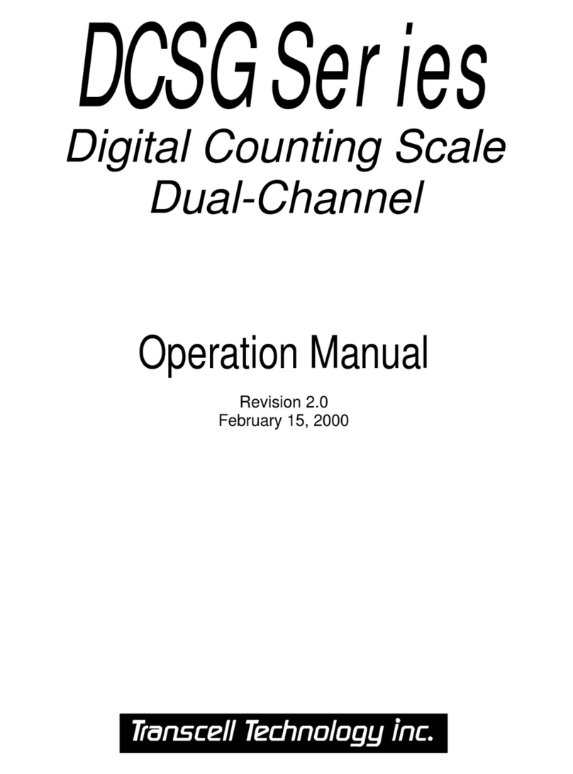 Transcell Technology DCSG series Technical manual