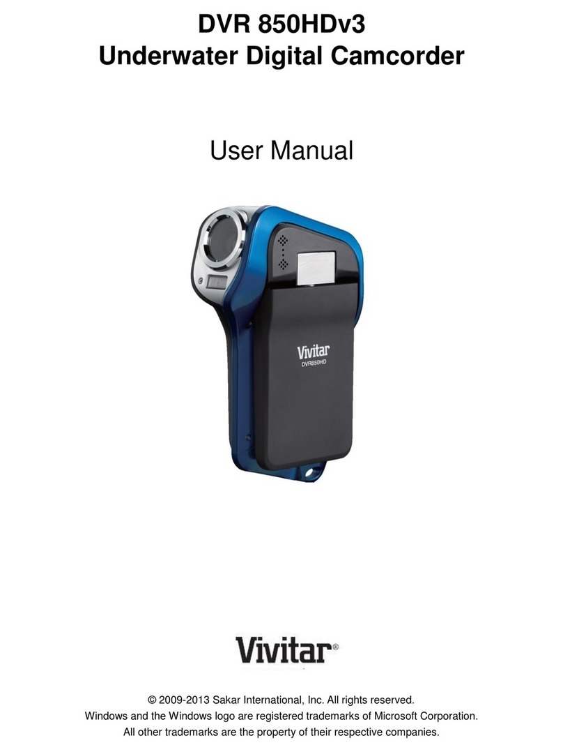 Vivitar DVR 850HDV3 user manual