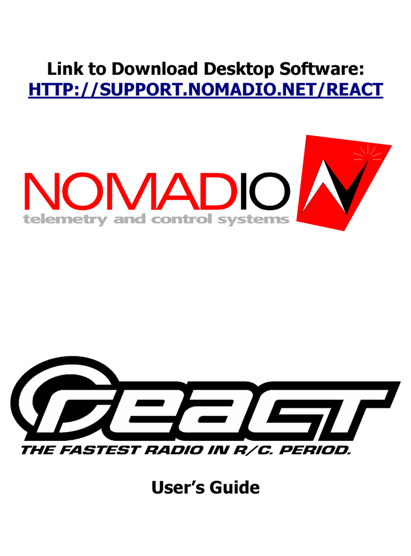 React nomadio user guide
