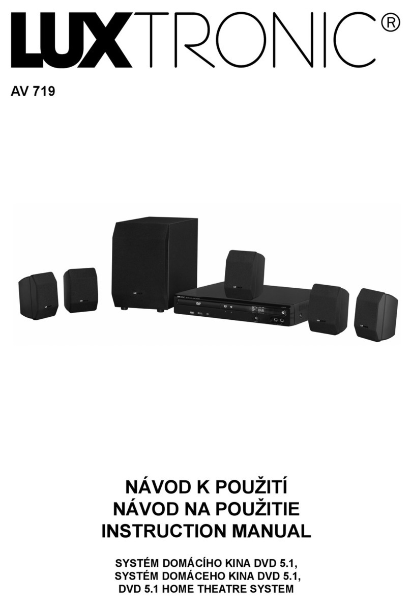 Luxtronic AV 719 instruction manual
