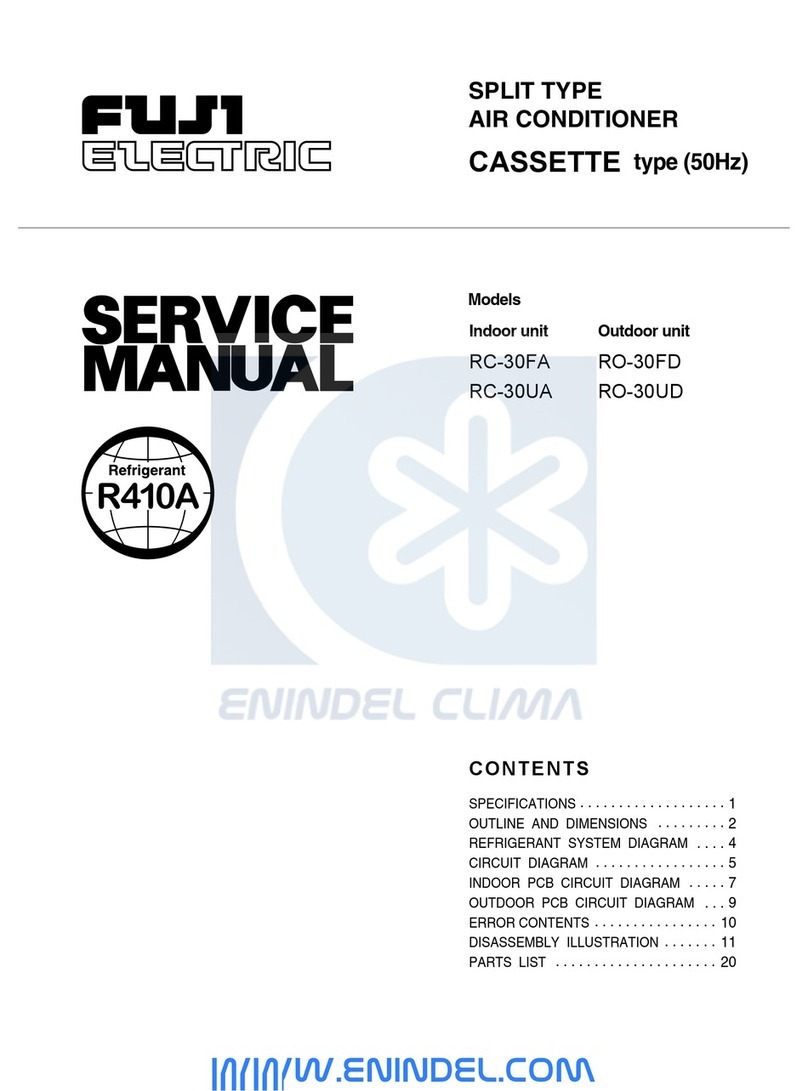 Fuji Electric RC-30FA User manual