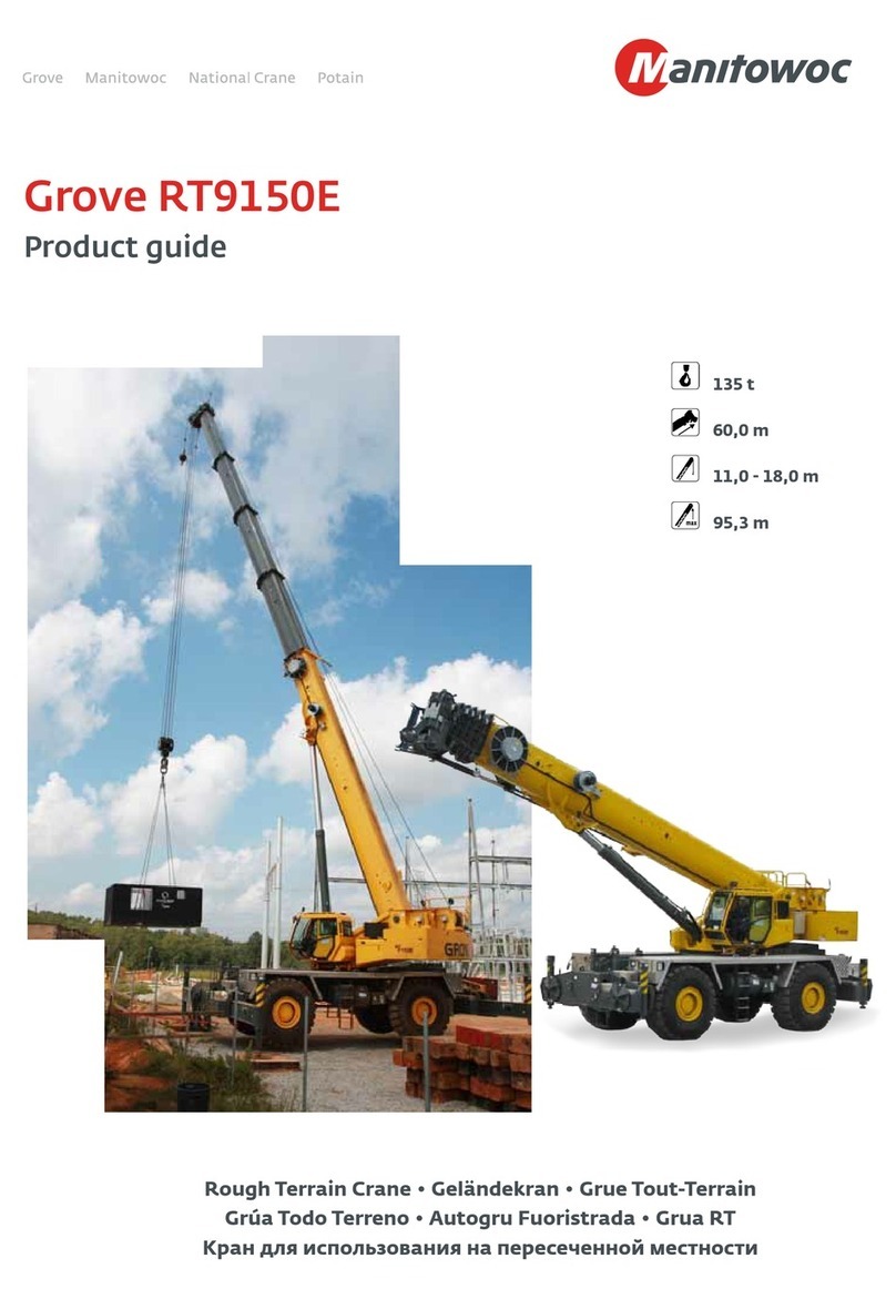 Manitowoc Grove RT9150E User manual
