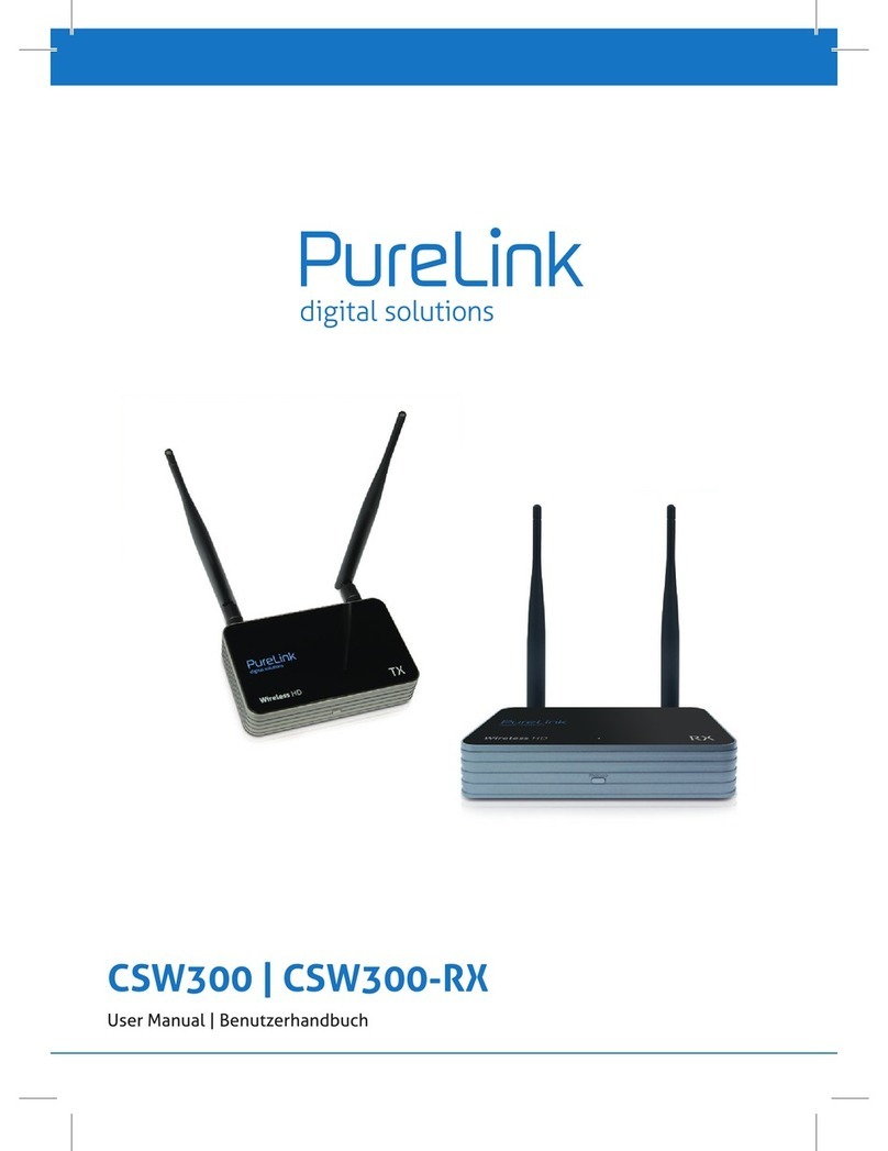 PureLink CSW300 user manual