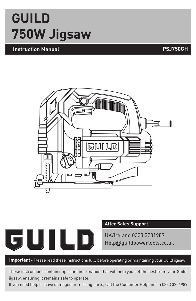 Guild PSJ750GH instruction manual