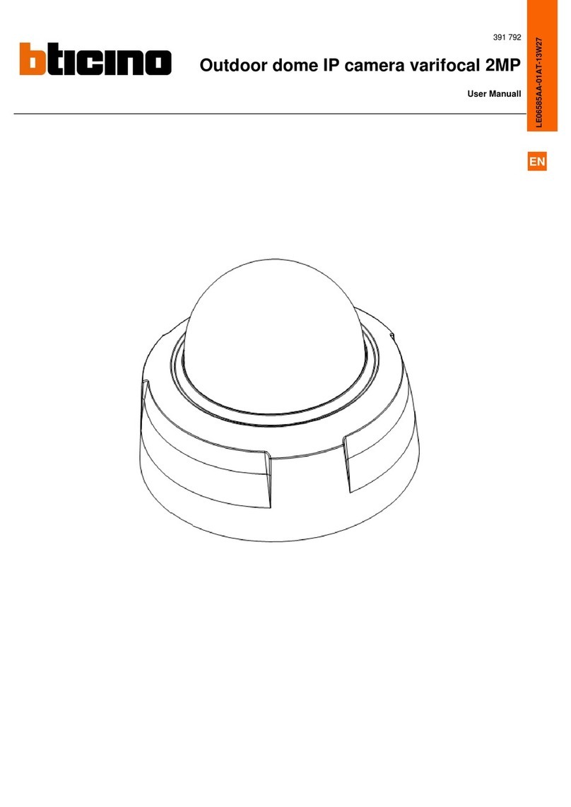 Bticino LE06585AA-01AT-13W27 user manual