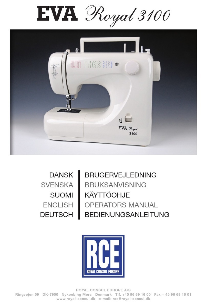 RCE EVA Royal 3100 User manual
