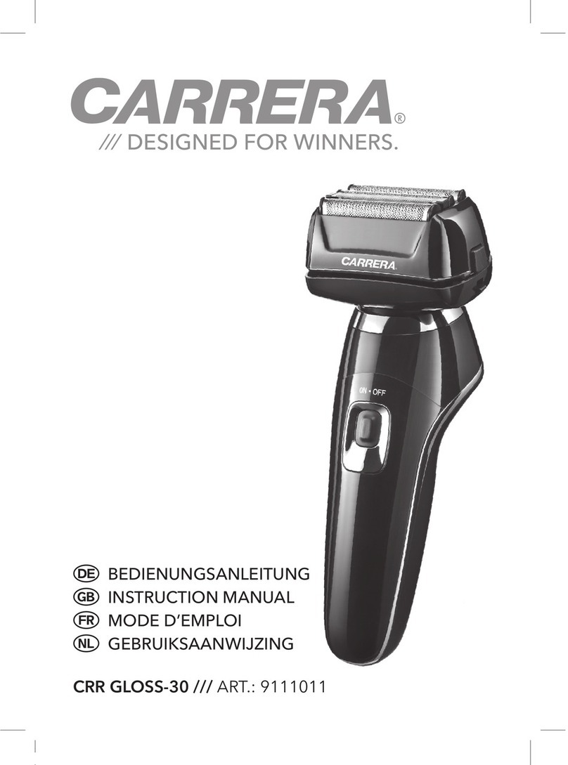 Carrera CRR GLOSS-30 instruction manual