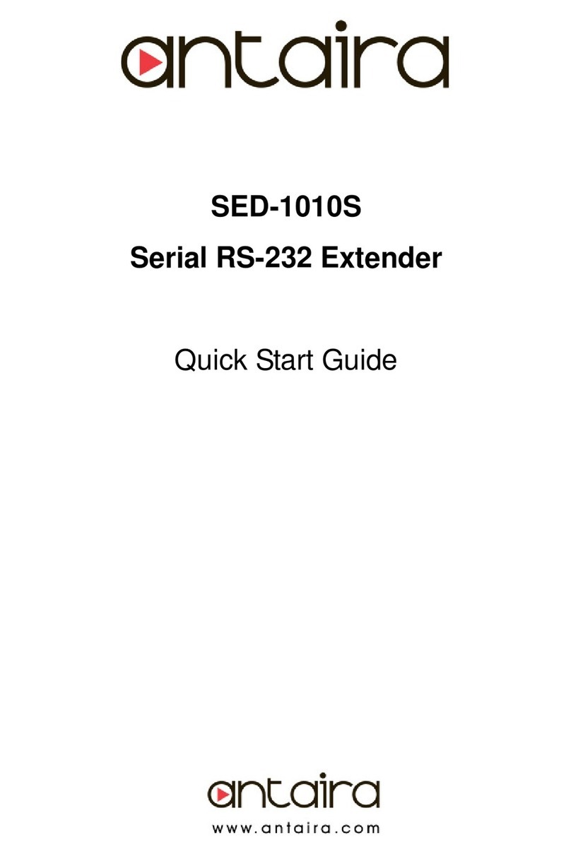 ANTAIRA SED-1010S quick start guide