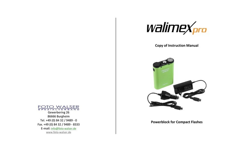 walimex propac p8-820 User manual