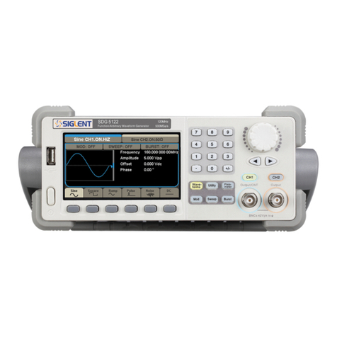 SIGLENT SDG5000 series user manual