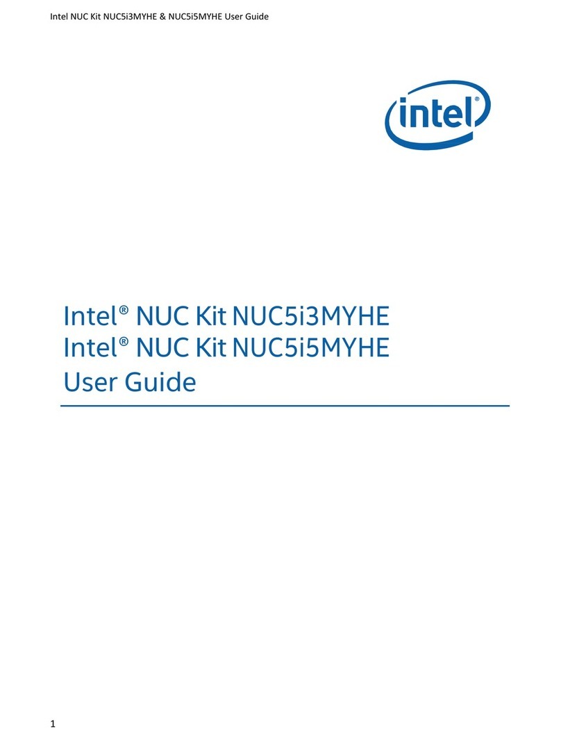 Intel NUC5i3MYHE User manual