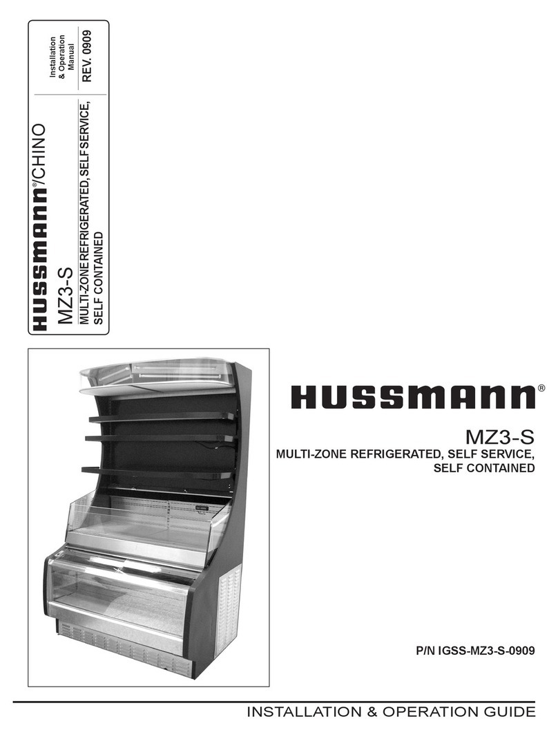 Hussmann MZ3-S Original operating instructions