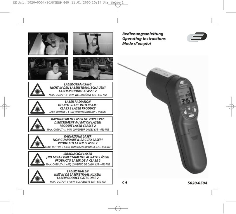 TFA ScanTemp 440 User manual