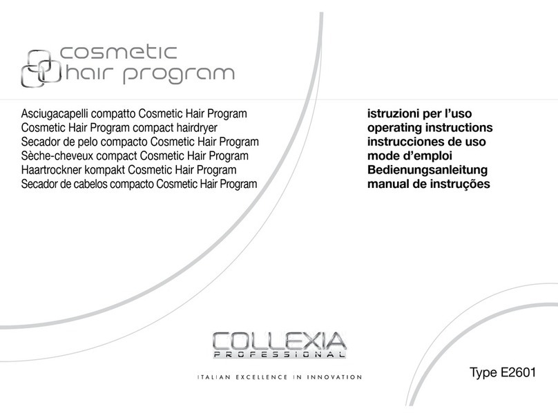 Collexia E2601 operating instructions