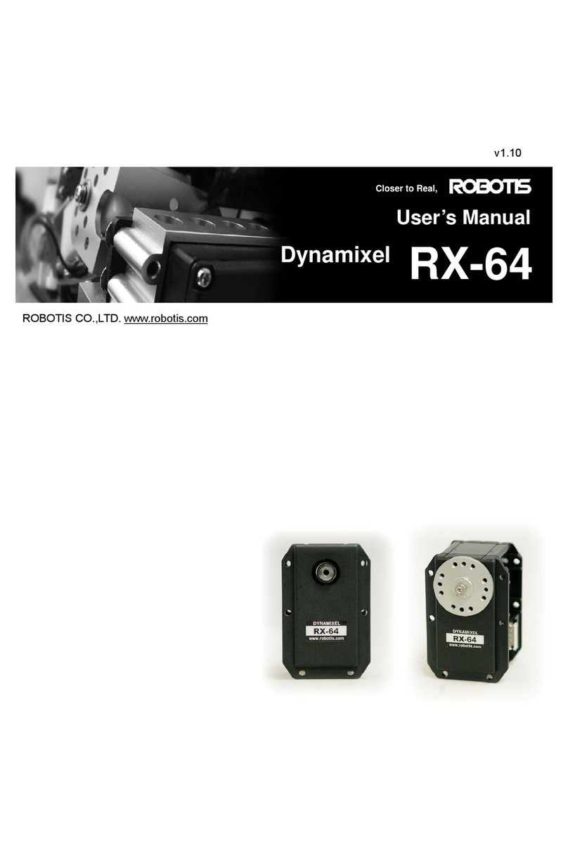 Robotis Dynamixel RX-64 User manual
