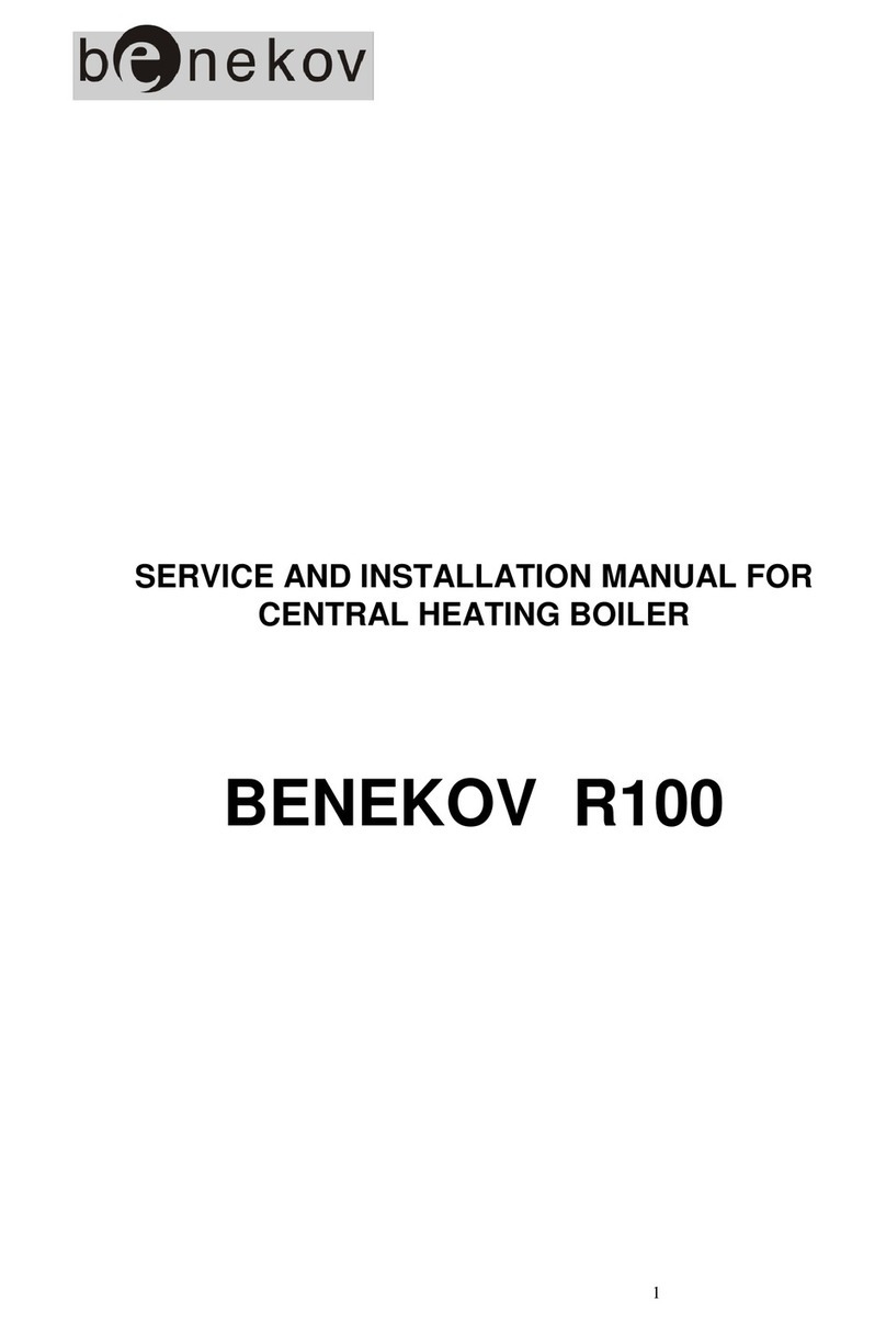 BENEKOV R100 Service and installation manual