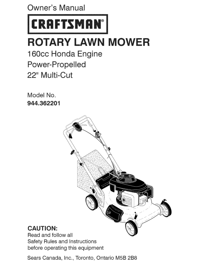 Craftsman 944.362201 owner's manual