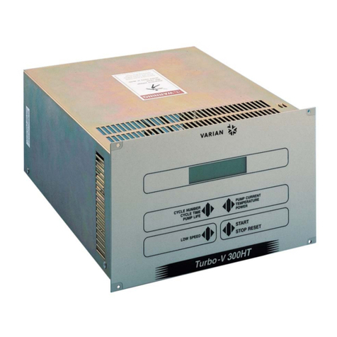Varian Turbo-V 300 HT instruction manual