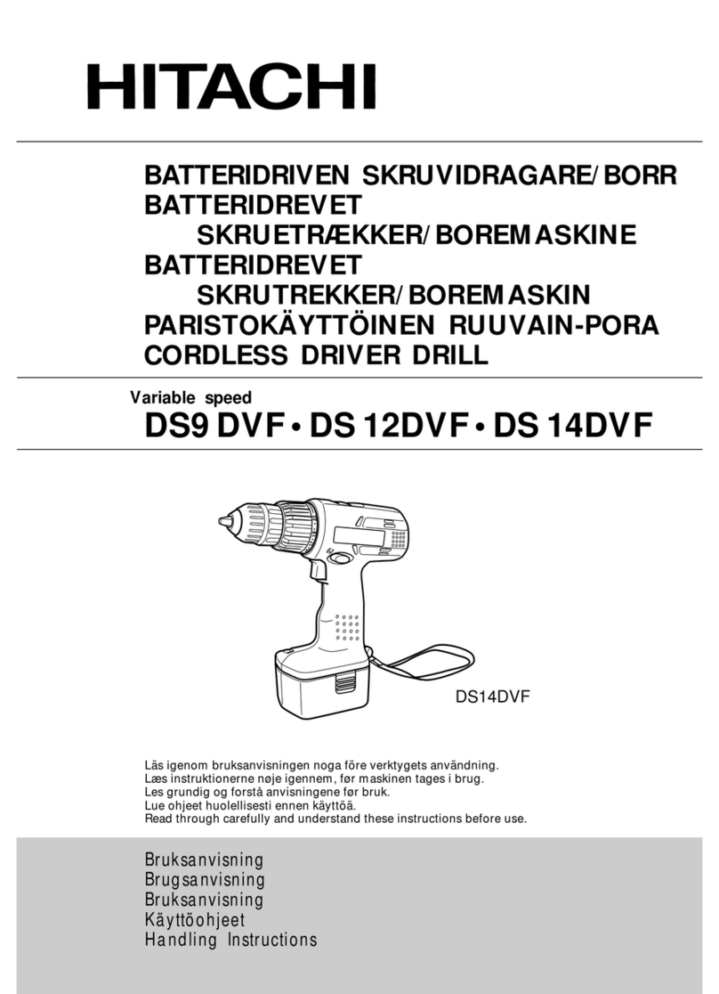 Hitachi DS 9DVF User manual