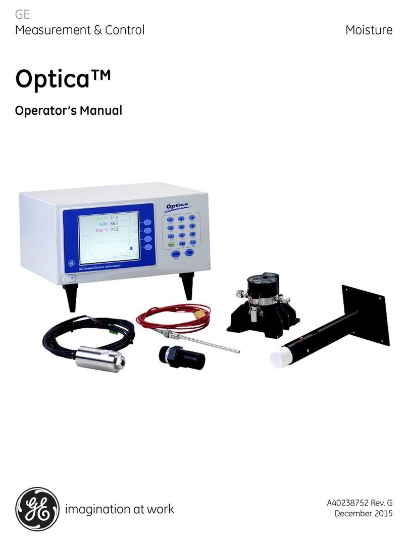 GE Optica User manual