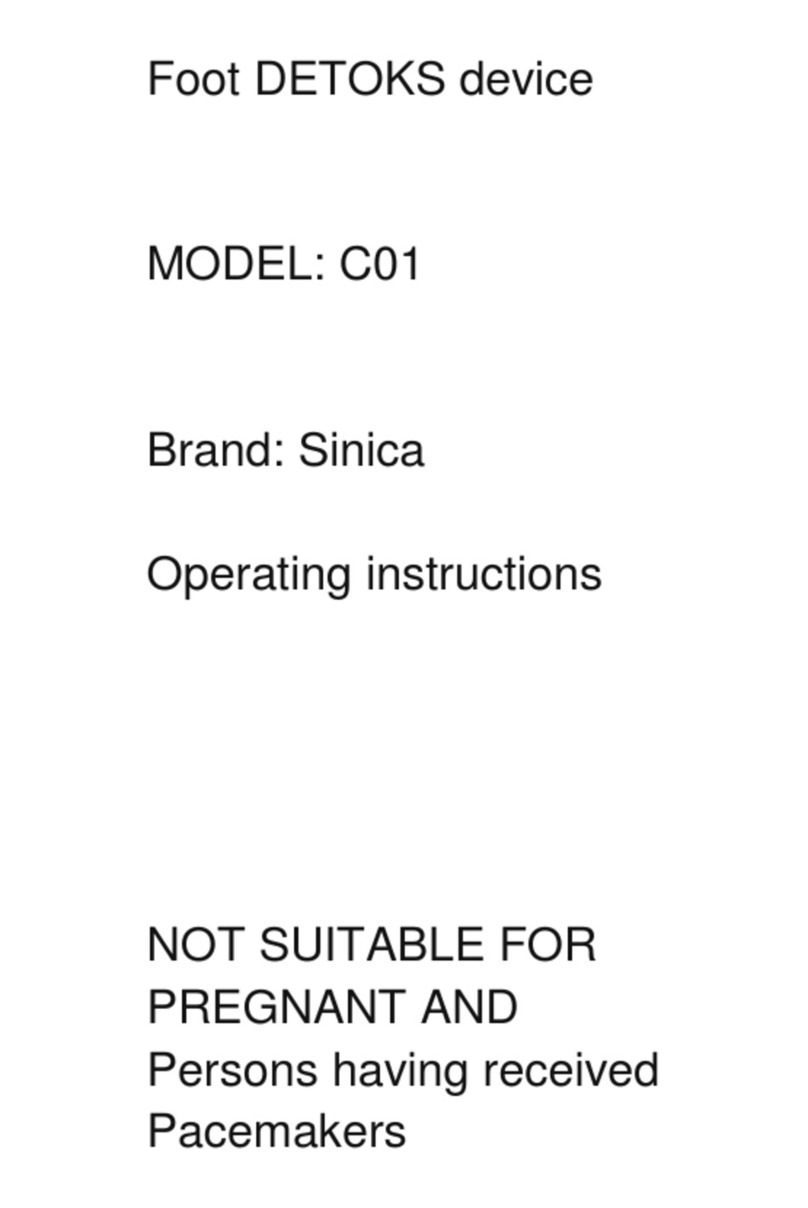 Sinica C01 operating instructions
