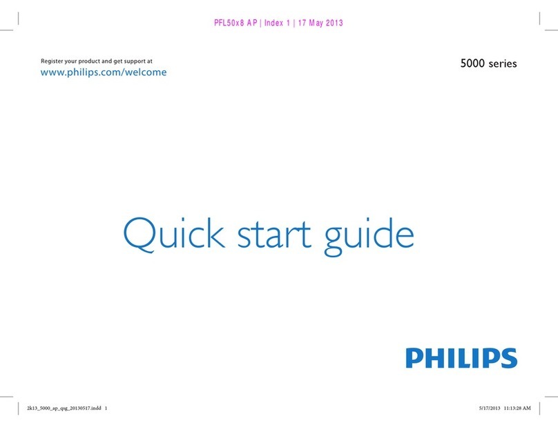 Philips Essence 5000 Series User manual