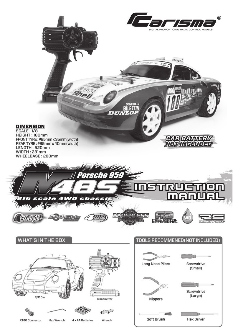 Carisma prosche 959 m48s User manual