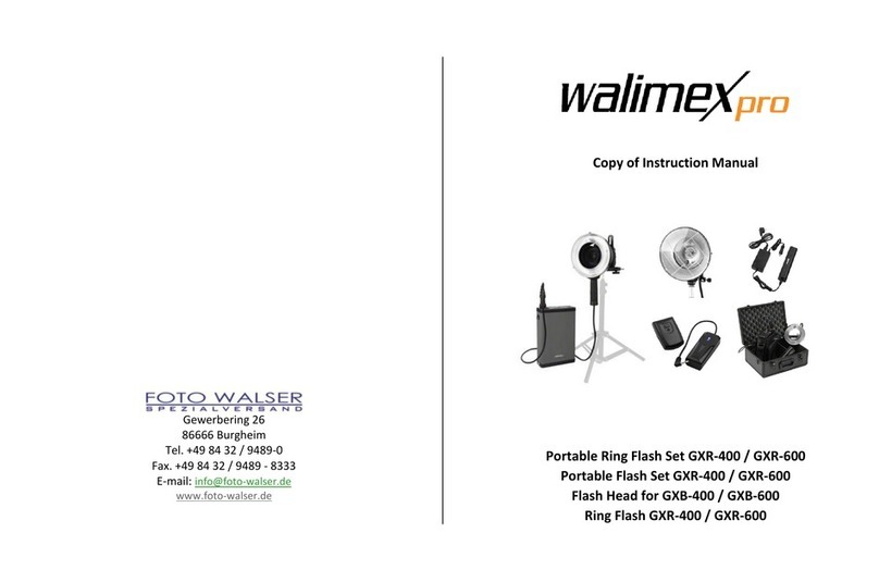 walimex GXR-400 instruction manual