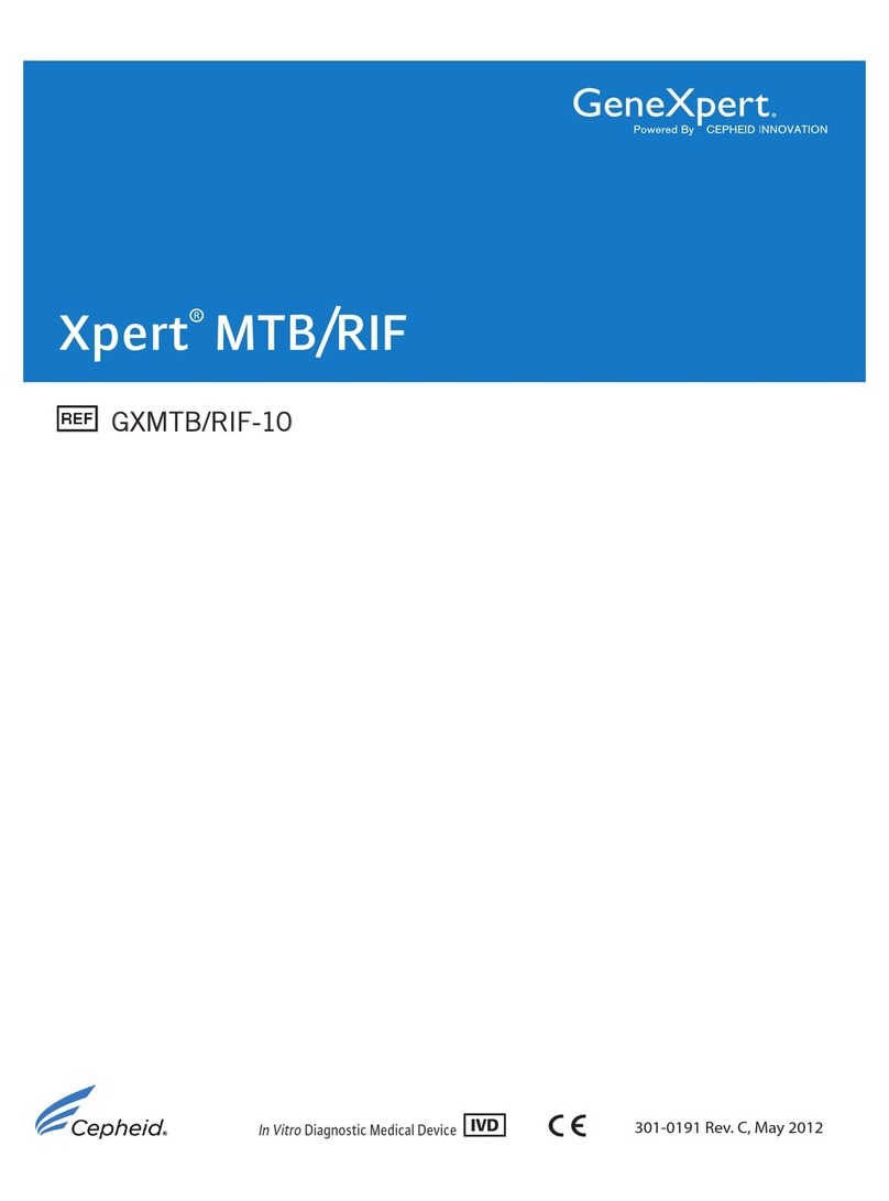 GeneXpert Xpert MTB RIF user manual