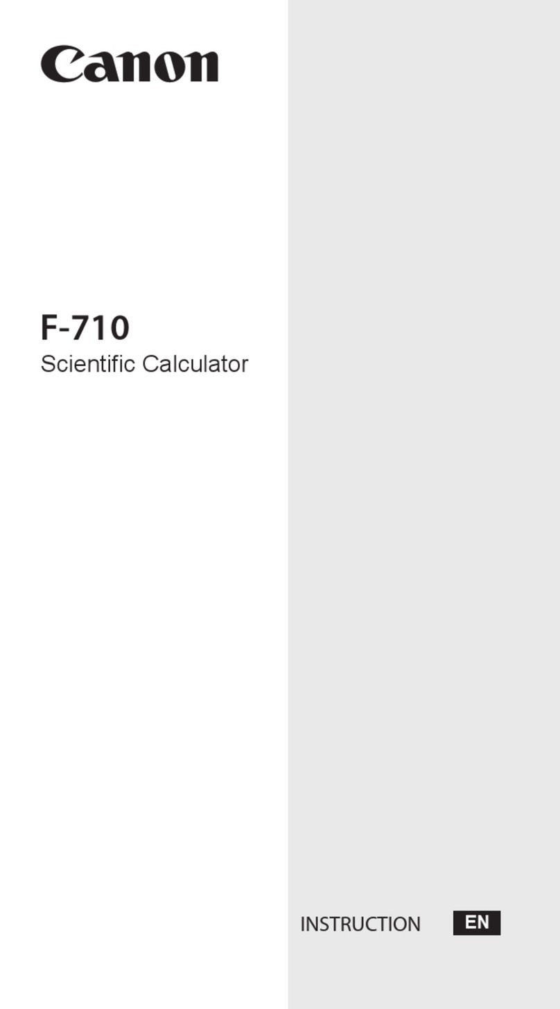 Canon F-710 User manual