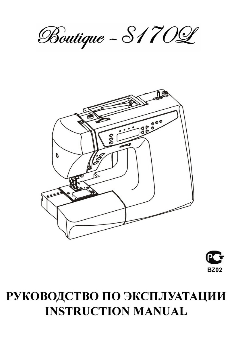 Boutique S1709 instruction manual