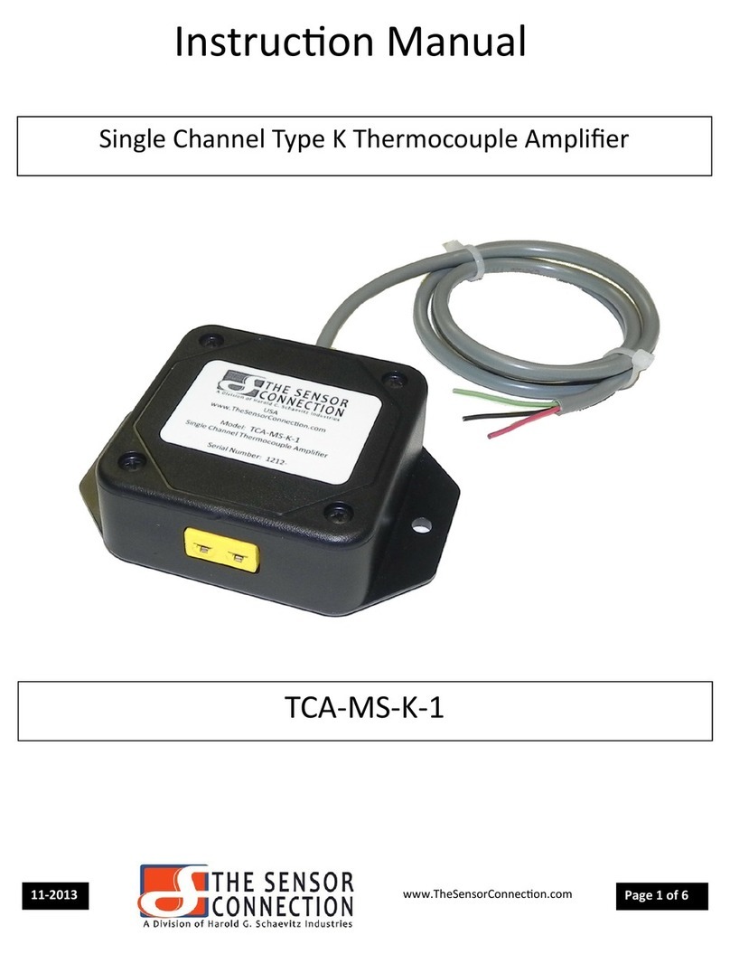The Sensor Connection tca-ms-k-1 User manual