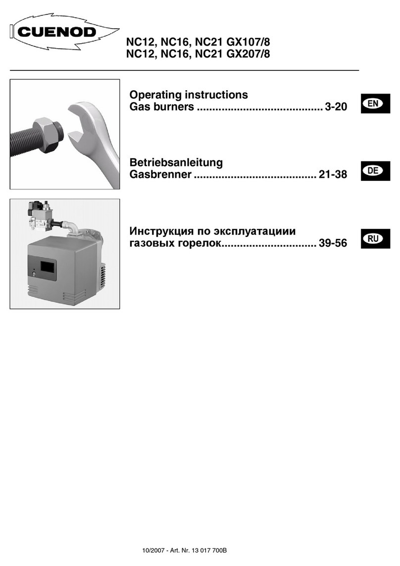 Cuenod NC12 GX107/8 User manual