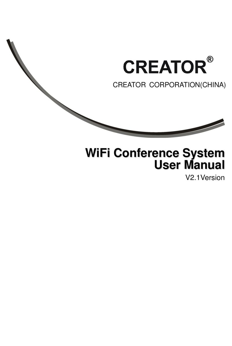 Creator CR-WiFi6201 user manual