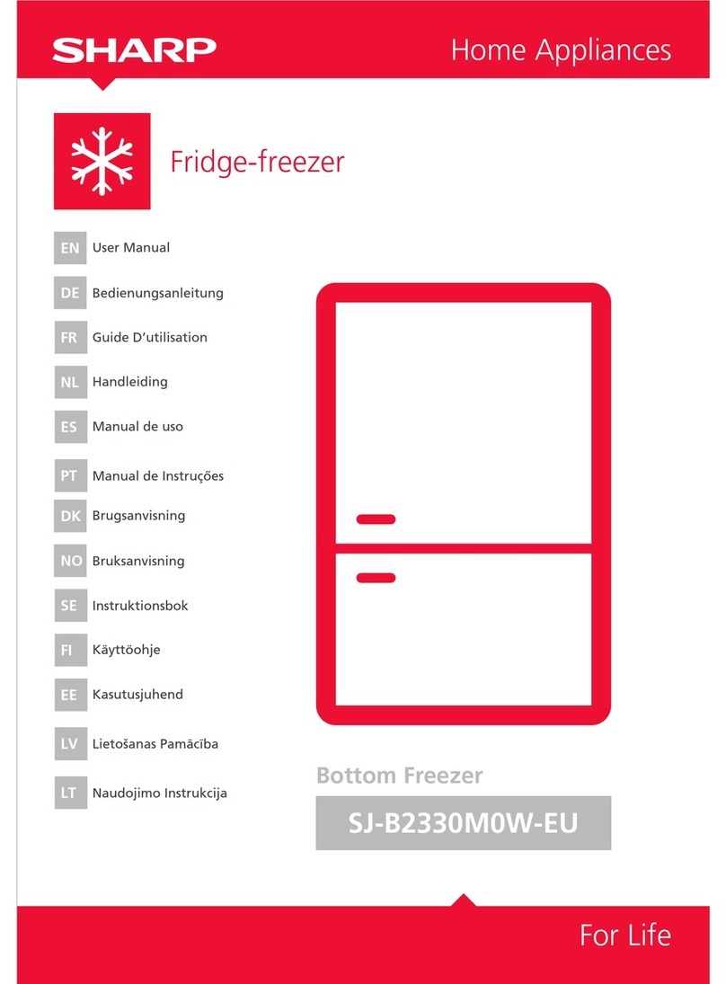 Sharp SJ-B2330M0W-EU User manual