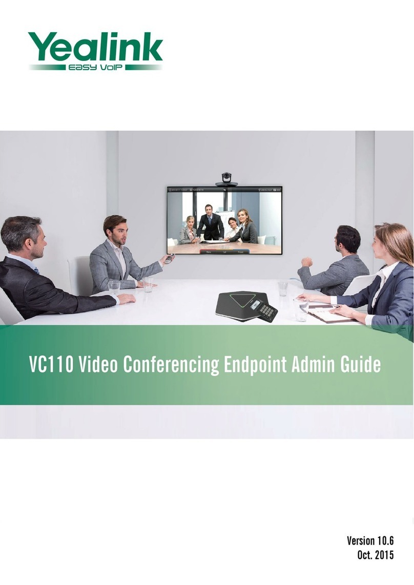 Yealink VC110 Admin guide