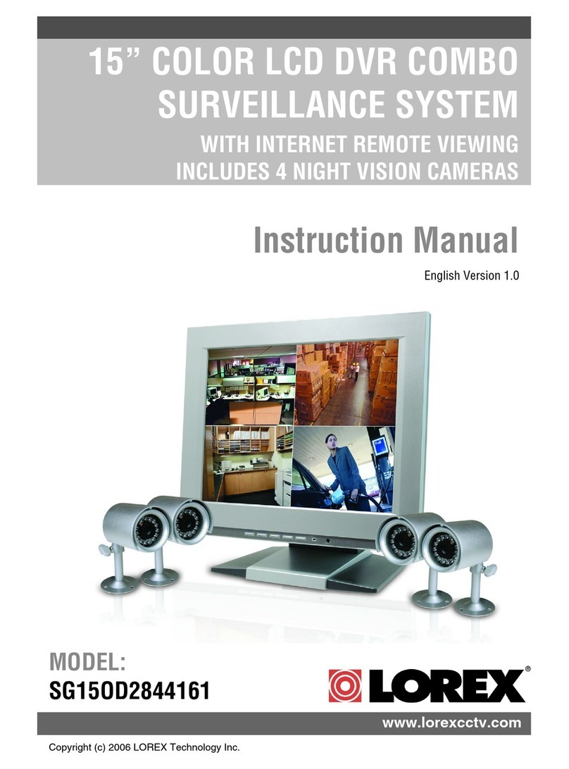 Lorex SG15OD2844161 instruction manual