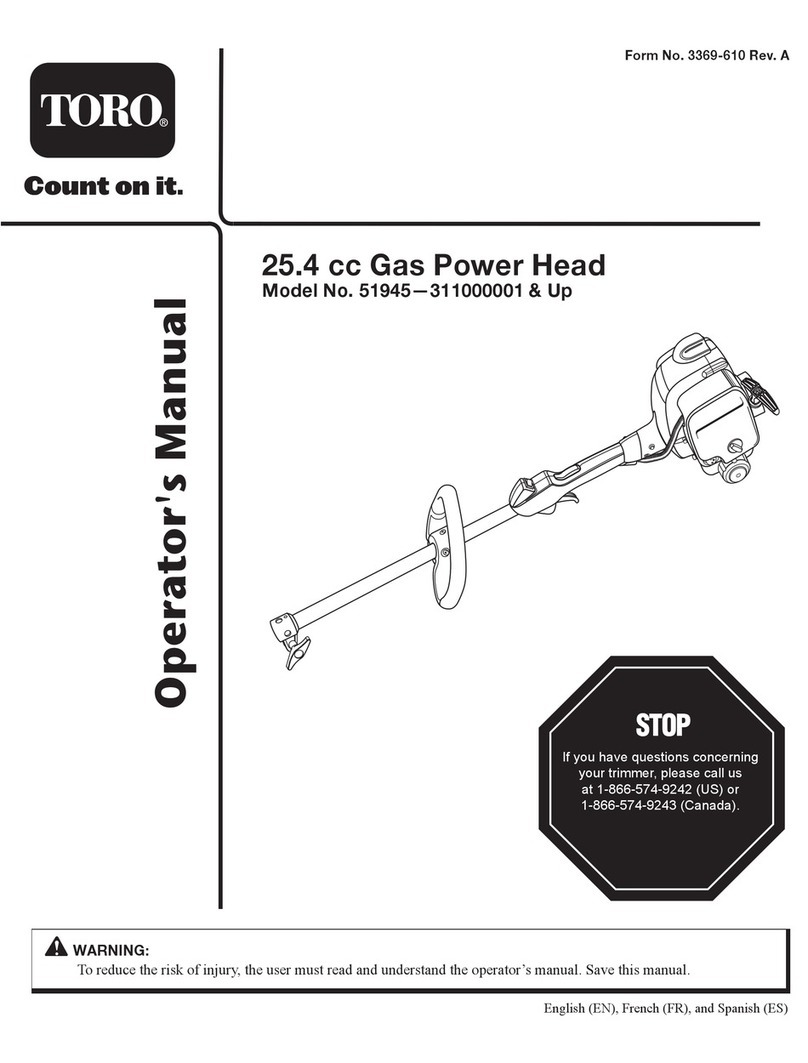 Toro 51945 User manual